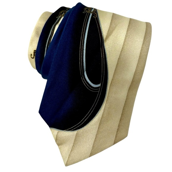 VTG Giorgio Cosani Silk Swingers Style Italian Tie Retro 50’s 60’s Rockabilly - Picture 1 of 6